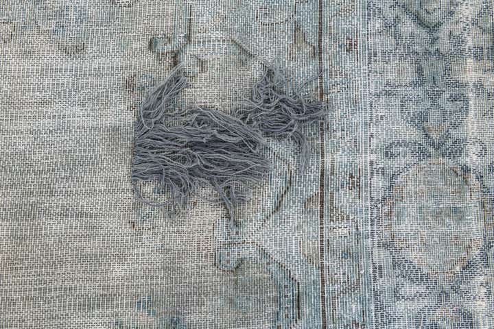 9' 3 x 11' 10 Hand Knotted Ultra Vintage Persian Wool Rug