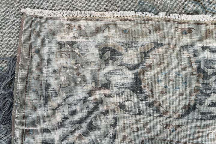 9' 3 x 11' 10 Hand Knotted Ultra Vintage Persian Wool Rug