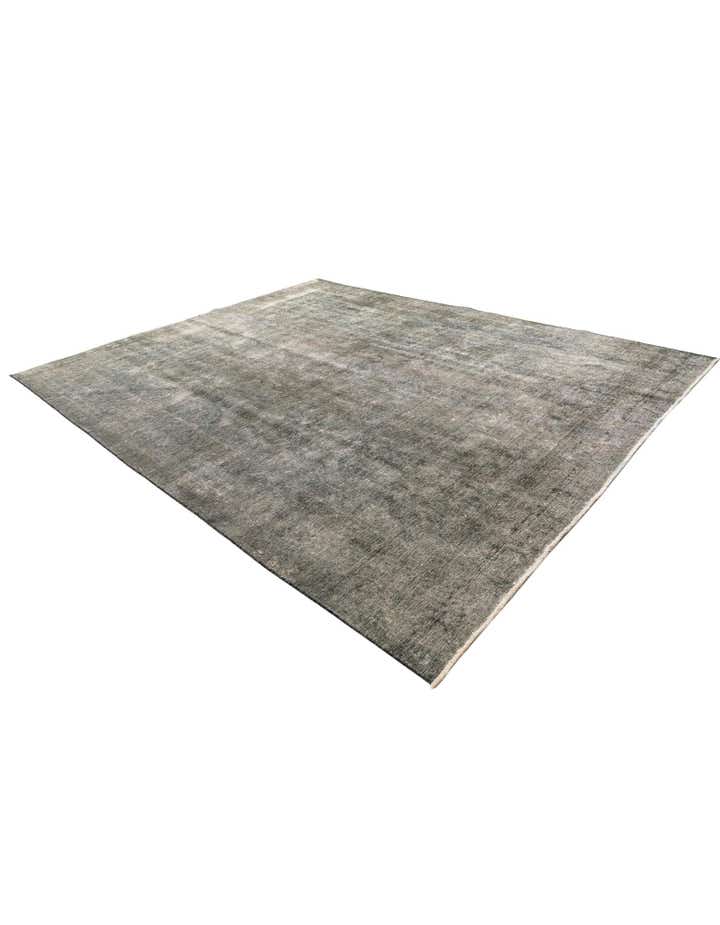 10' x 12' 6 Hand Knotted Ultra Vintage Persian Wool Rug
