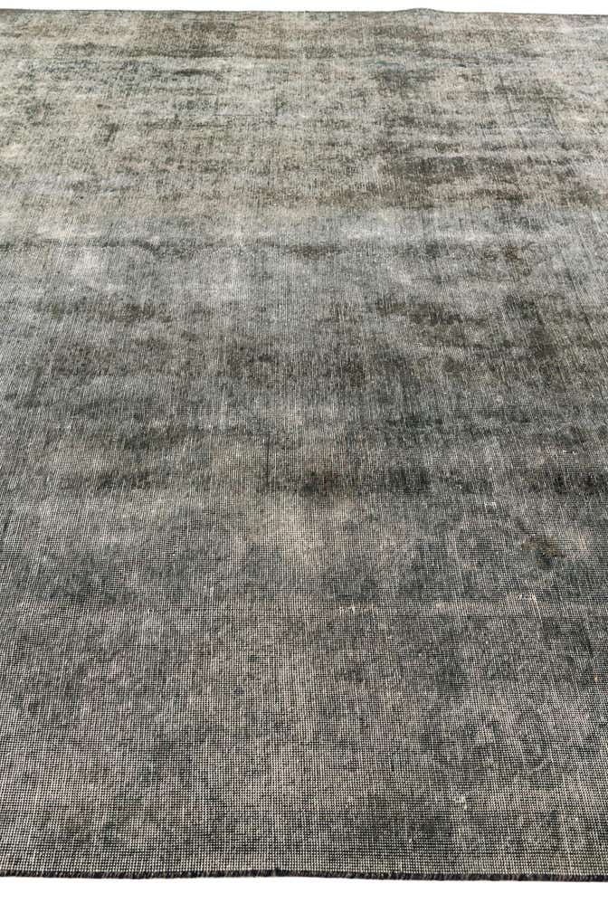 10' x 12' 6 Hand Knotted Ultra Vintage Persian Wool Rug