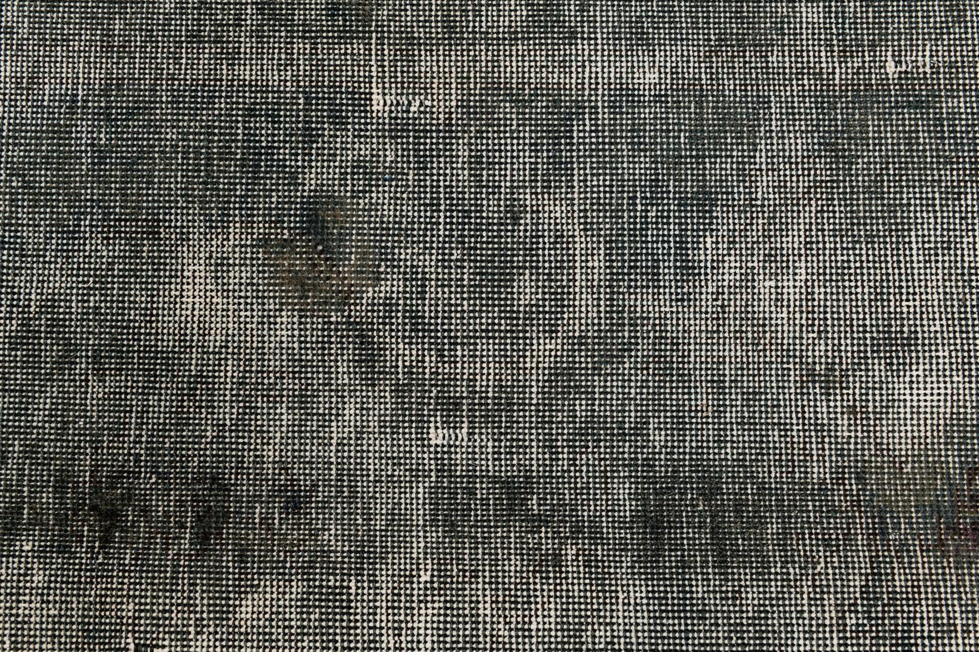 10' x 12' 6 Hand Knotted Ultra Vintage Persian Wool Rug
