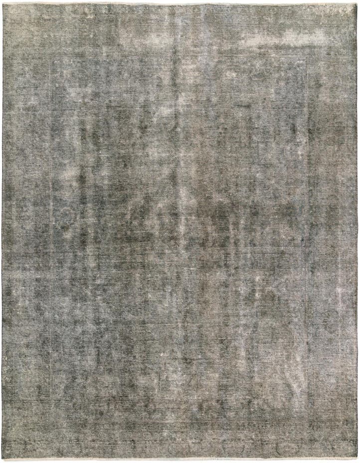  10' x 12' 6  Hand Knotted Ultra Vintage Persian W...