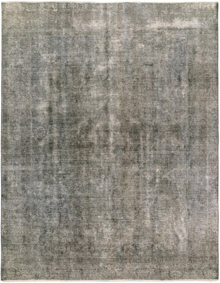 Detail image of 10' x 12' 6 Hand Knotted Ultra Vintage Persian Wool Rug