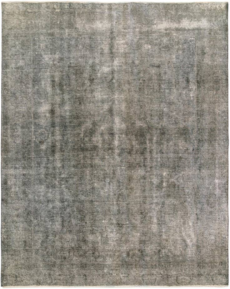 Detail image of 10' x 12' 6 Hand Knotted Ultra Vintage Persian Wool Rug