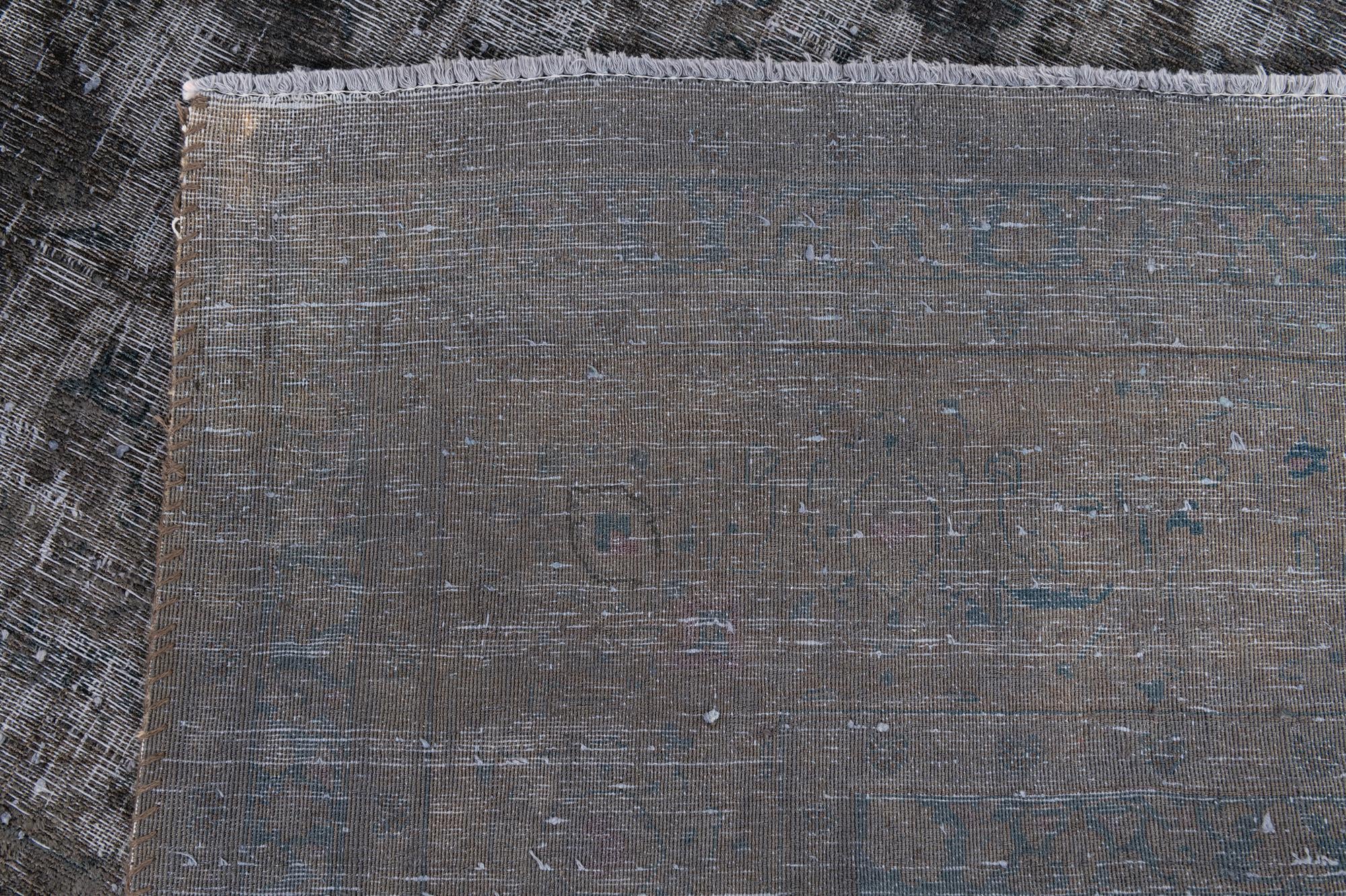 9' 8 x 12' 3 Hand Knotted Ultra Vintage Persian Wool Rug
