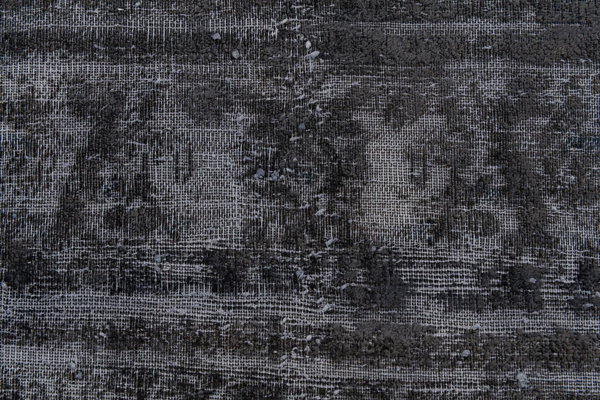 9' 8 x 12' 3 Hand Knotted Ultra Vintage Persian Wool Rug