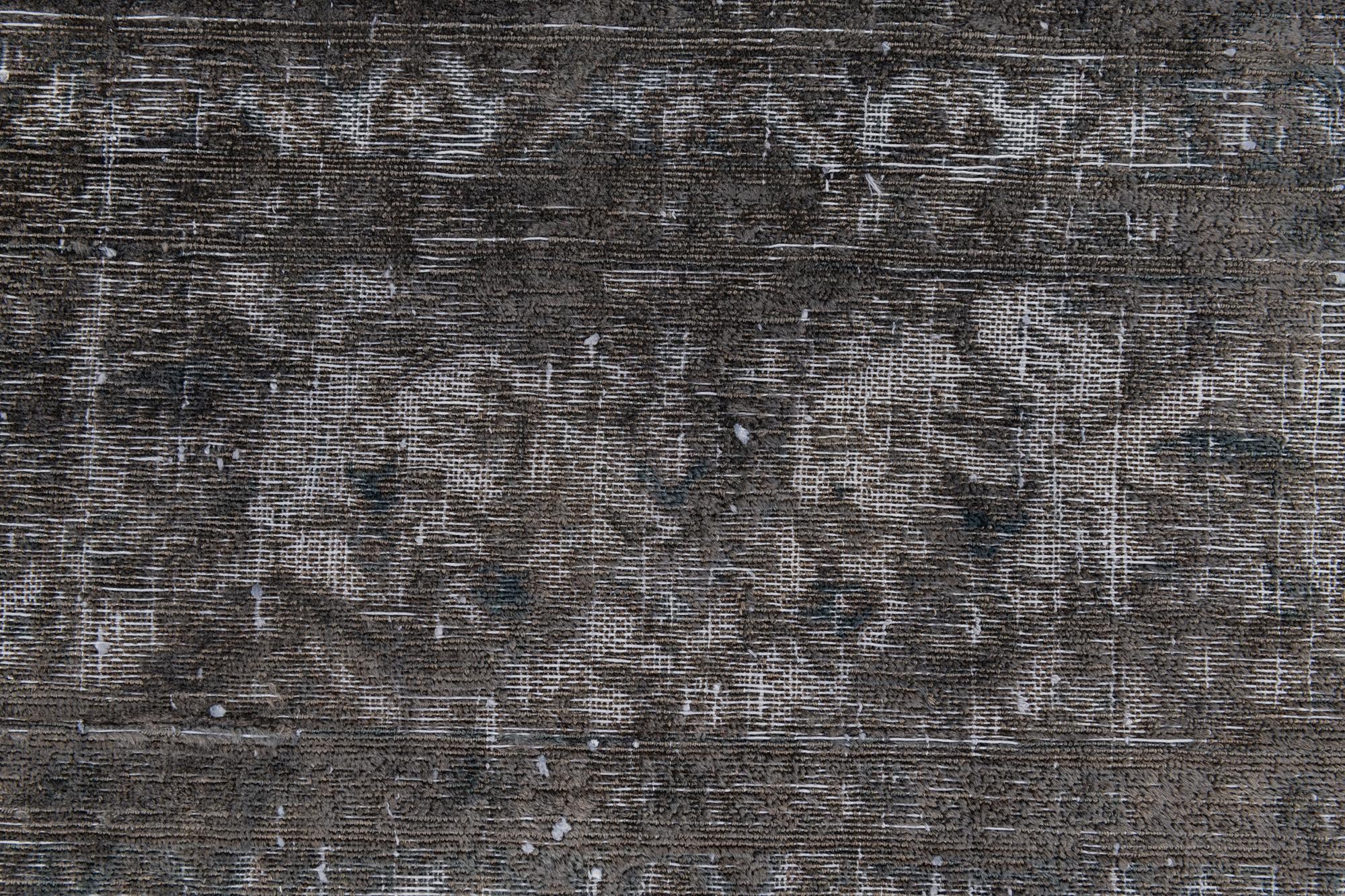 9' 8 x 12' 3 Hand Knotted Ultra Vintage Persian Wool Rug