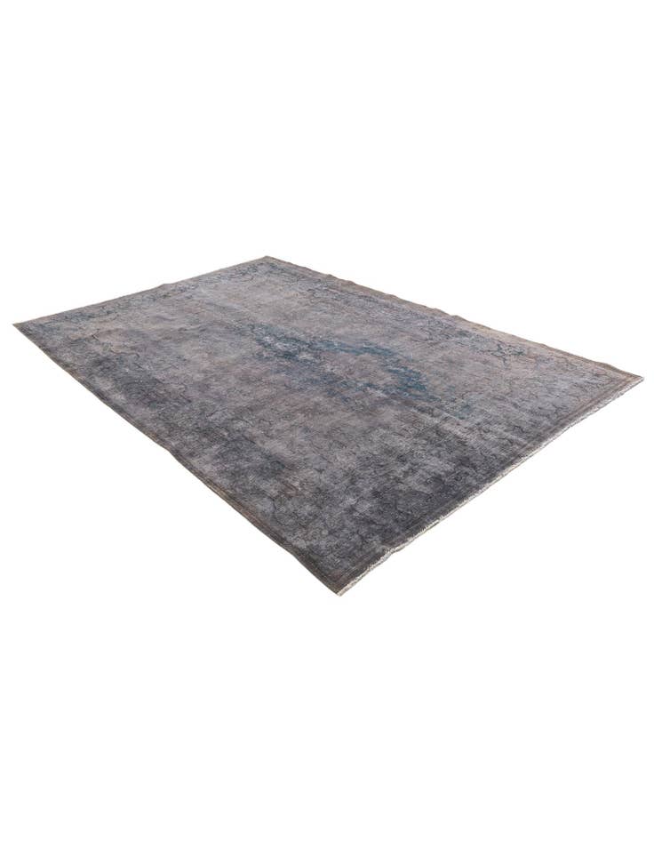 Detail image of 6' 6 x 9' 6 Hand Knotted Ultra Vintage Persian Wool Rug