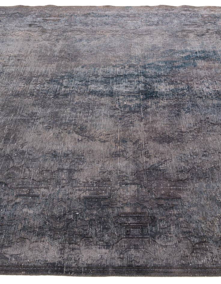 Detail image of 6' 6 x 9' 6  Hand Knotted Ultra Vintage Persian Wool Rug