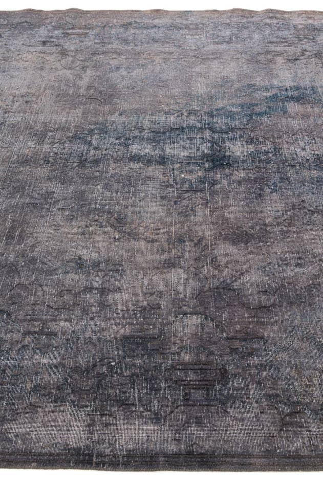 Detail image of 6' 6 x 9' 6 Hand Knotted Ultra Vintage Persian Wool Rug