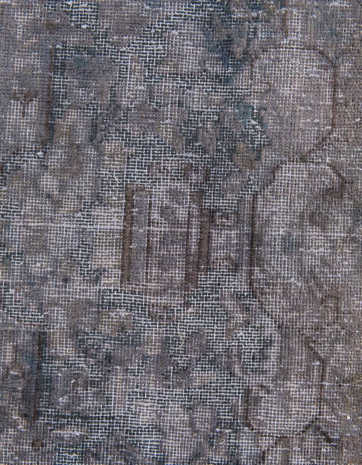 Detail image of 6' 6 x 9' 6  Hand Knotted Ultra Vintage Persian Wool Rug