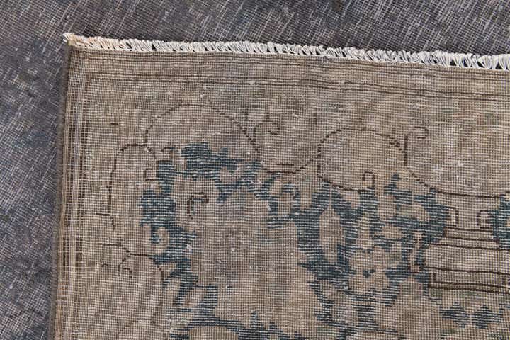 6' 6 x 9' 6 Hand Knotted Ultra Vintage Persian Wool Rug