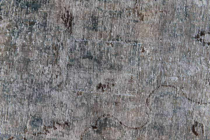7' 3 x 10' 3 Hand Knotted Ultra Vintage Persian Wool Rug