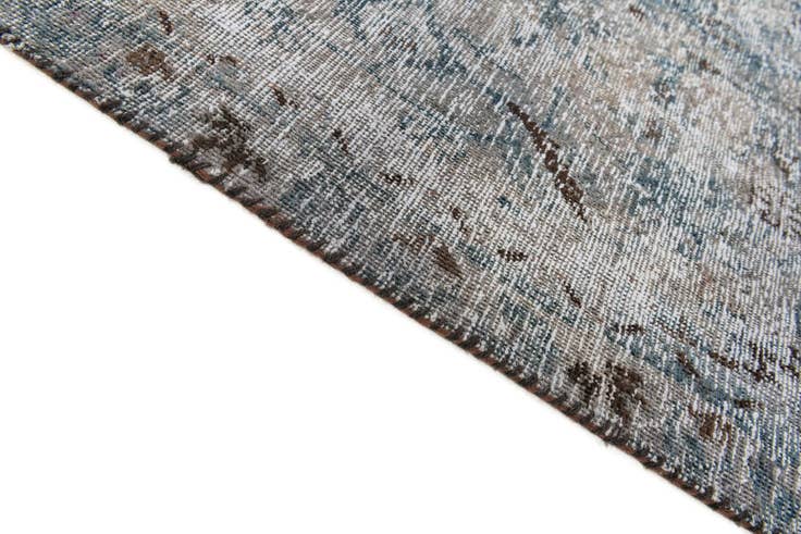 Detail image of 7' 3 x 10' 3 Hand Knotted Ultra Vintage Persian Wool Rug