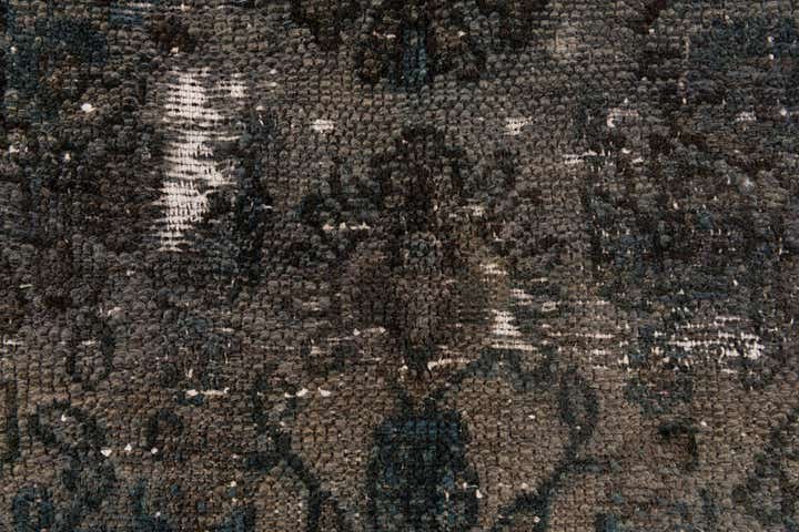 6' 8 x 9' 9 Hand Knotted Ultra Vintage Persian Wool Rug