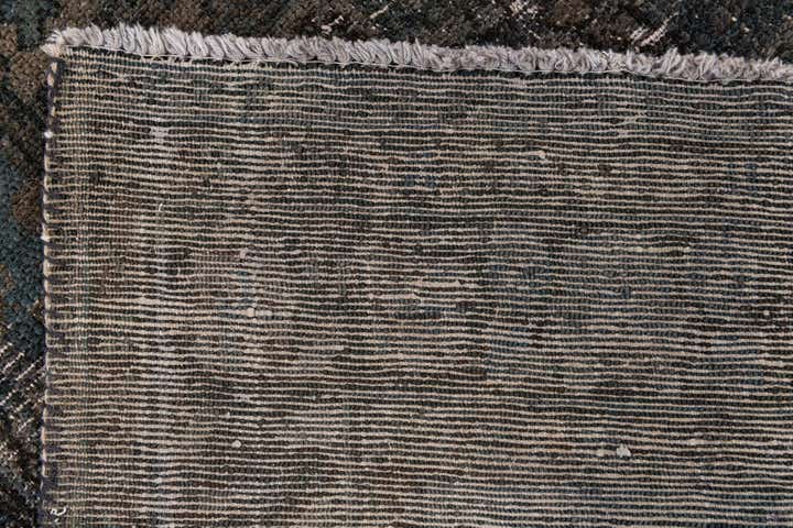 6' 8 x 9' 9 Hand Knotted Ultra Vintage Persian Wool Rug