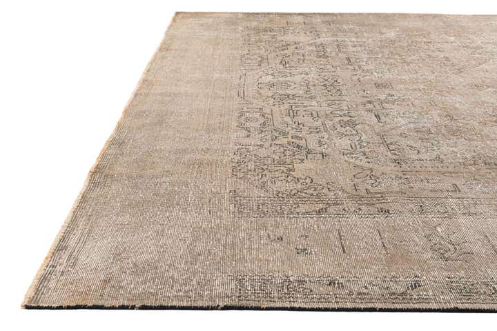 9' 7 x 12' 10 Hand Knotted Ultra Vintage Persian Wool Rug
