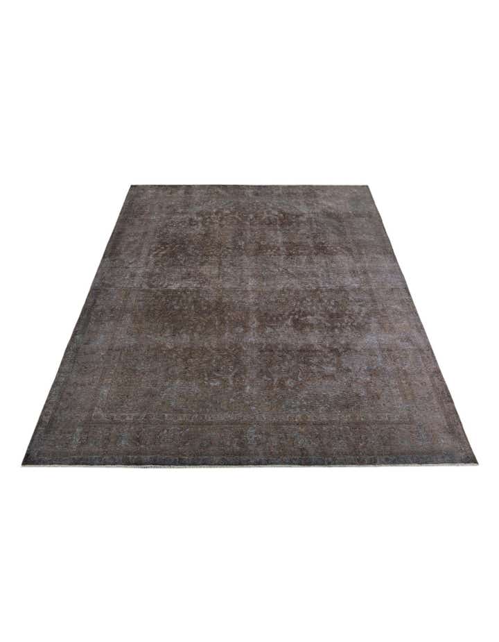 9' 8 x 12' 7 Hand Knotted Ultra Vintage Persian Wool Rug