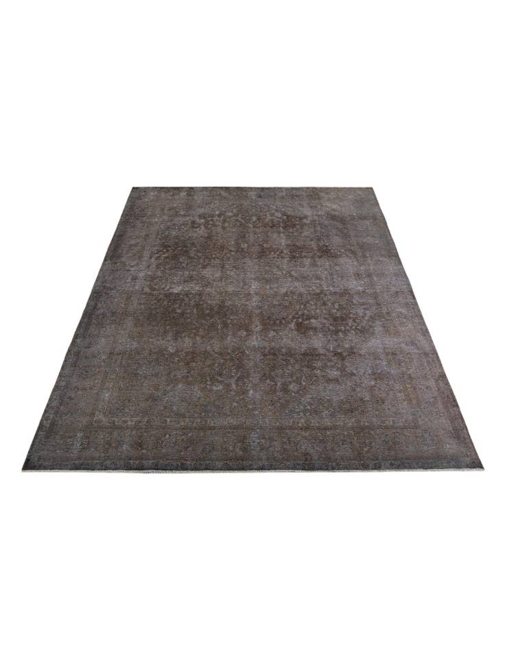 Detail image of 9' 8 x 12' 7 Hand Knotted Ultra Vintage Persian Wool Rug
