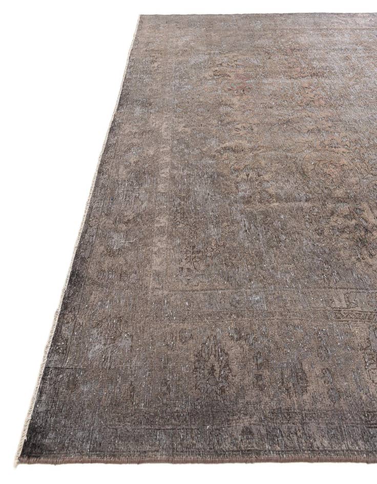 Detail image of 9' 8 x 12' 7  Hand Knotted Ultra Vintage Persian Wool Rug