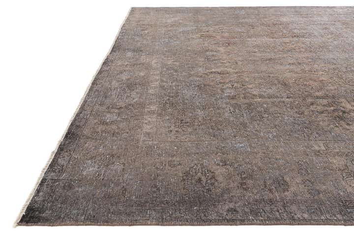 9' 8 x 12' 7 Hand Knotted Ultra Vintage Persian Wool Rug