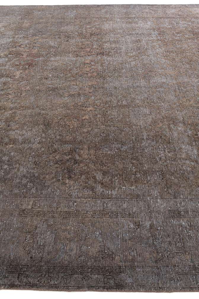 9' 8 x 12' 7 Hand Knotted Ultra Vintage Persian Wool Rug