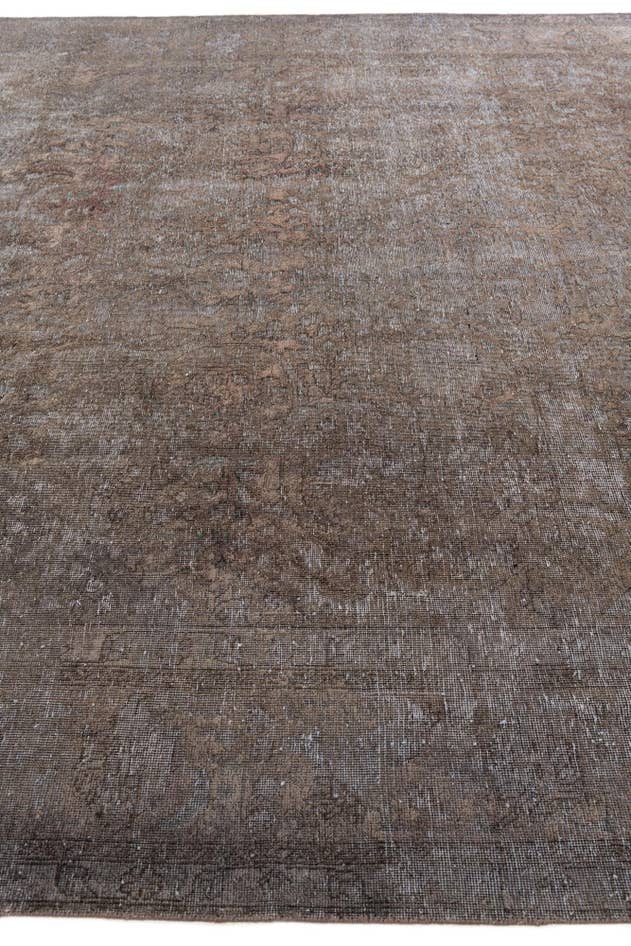 Detail image of 9' 8 x 12' 7 Hand Knotted Ultra Vintage Persian Wool Rug