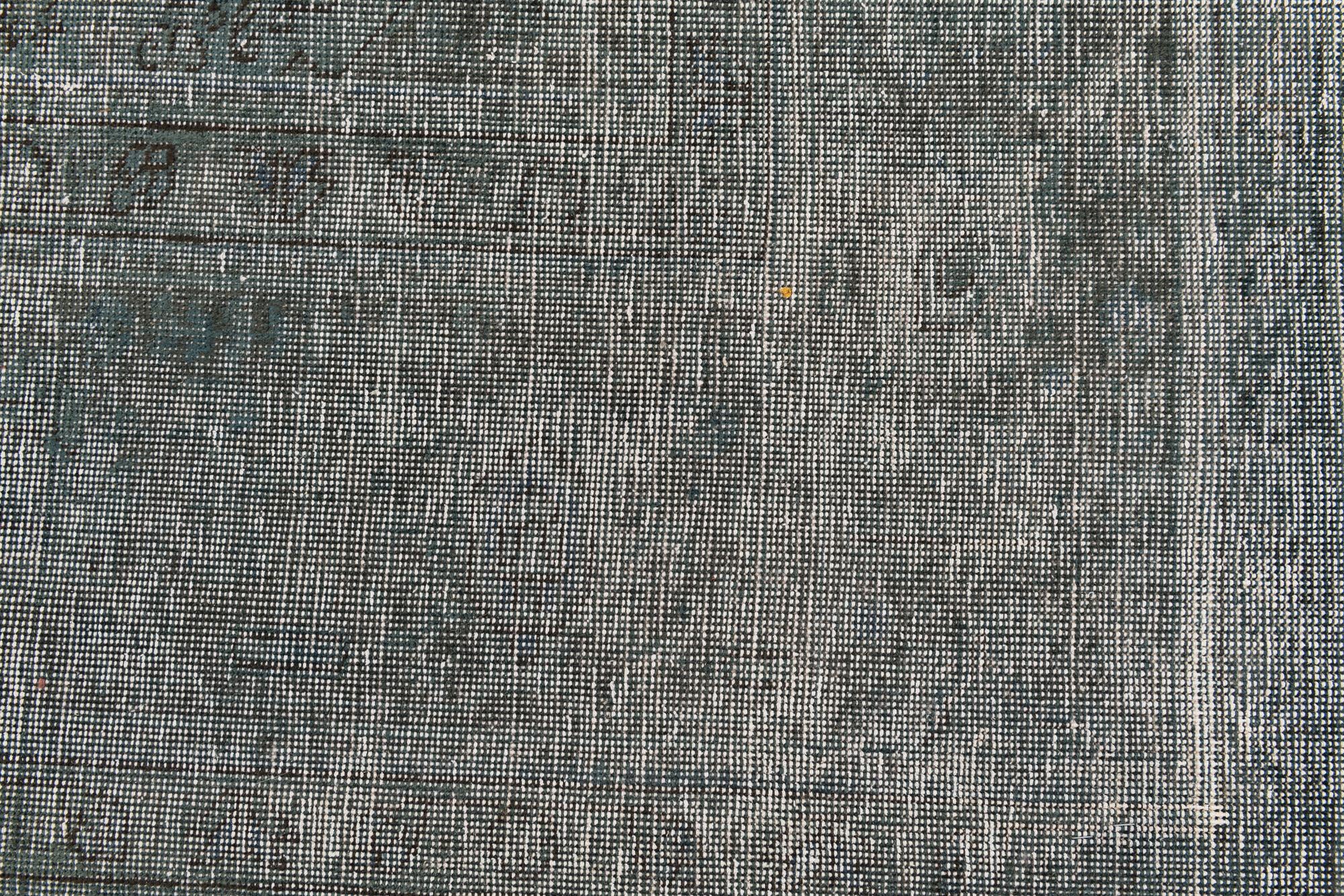 9' 5 x 12' 6 Hand Knotted Ultra Vintage Persian Wool Rug