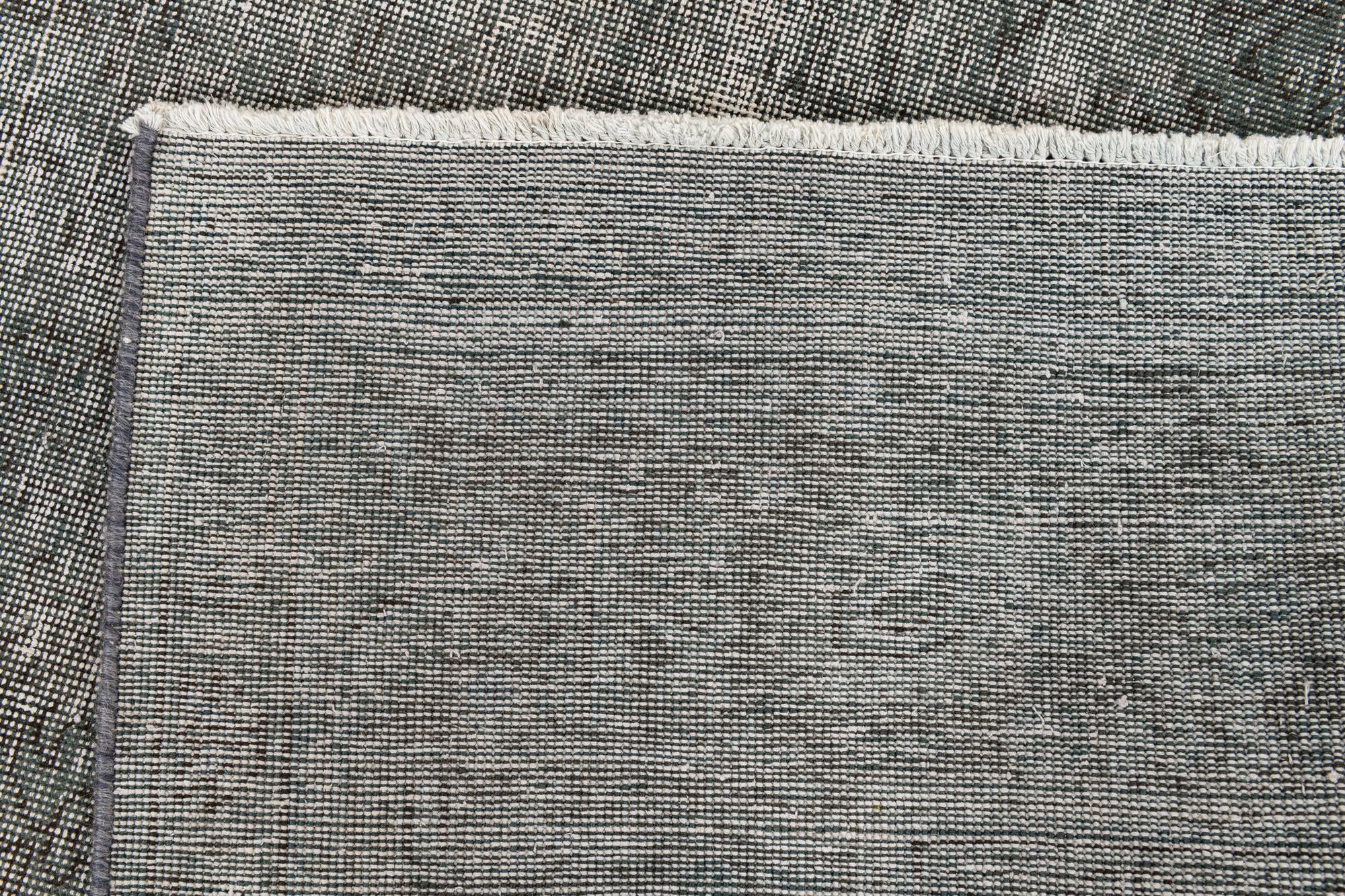 9' 5 x 12' 6 Hand Knotted Ultra Vintage Persian Wool Rug