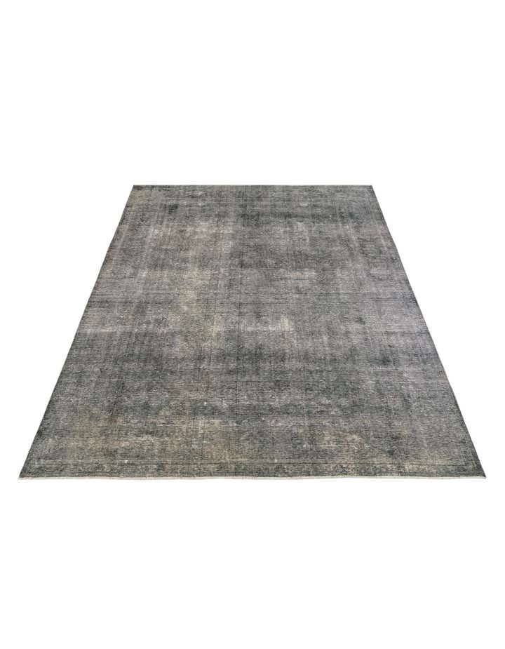 9' 5 x 12' 6 Hand Knotted Ultra Vintage Persian Wool Rug