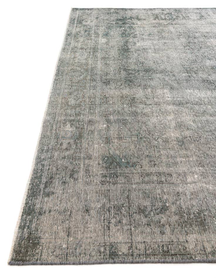 Detail image of 9' 5 x 12' 6  Hand Knotted Ultra Vintage Persian Wool Rug