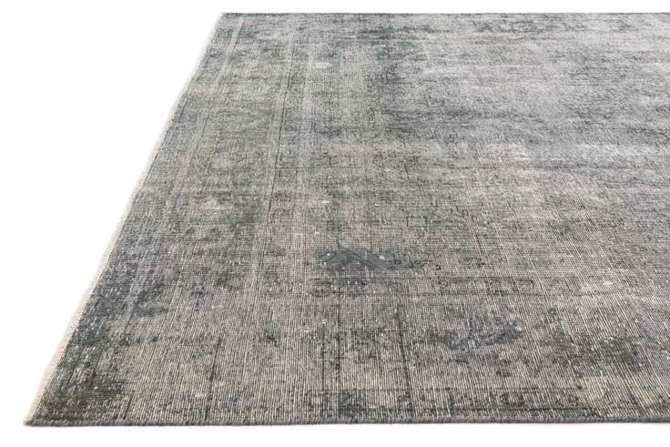 Detail image of 9' 5 x 12' 6 Hand Knotted Ultra Vintage Persian Wool Rug
