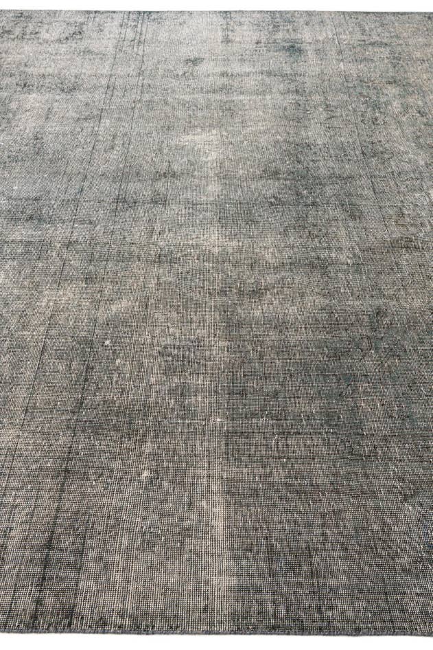 Detail image of 9' 5 x 12' 6 Hand Knotted Ultra Vintage Persian Wool Rug