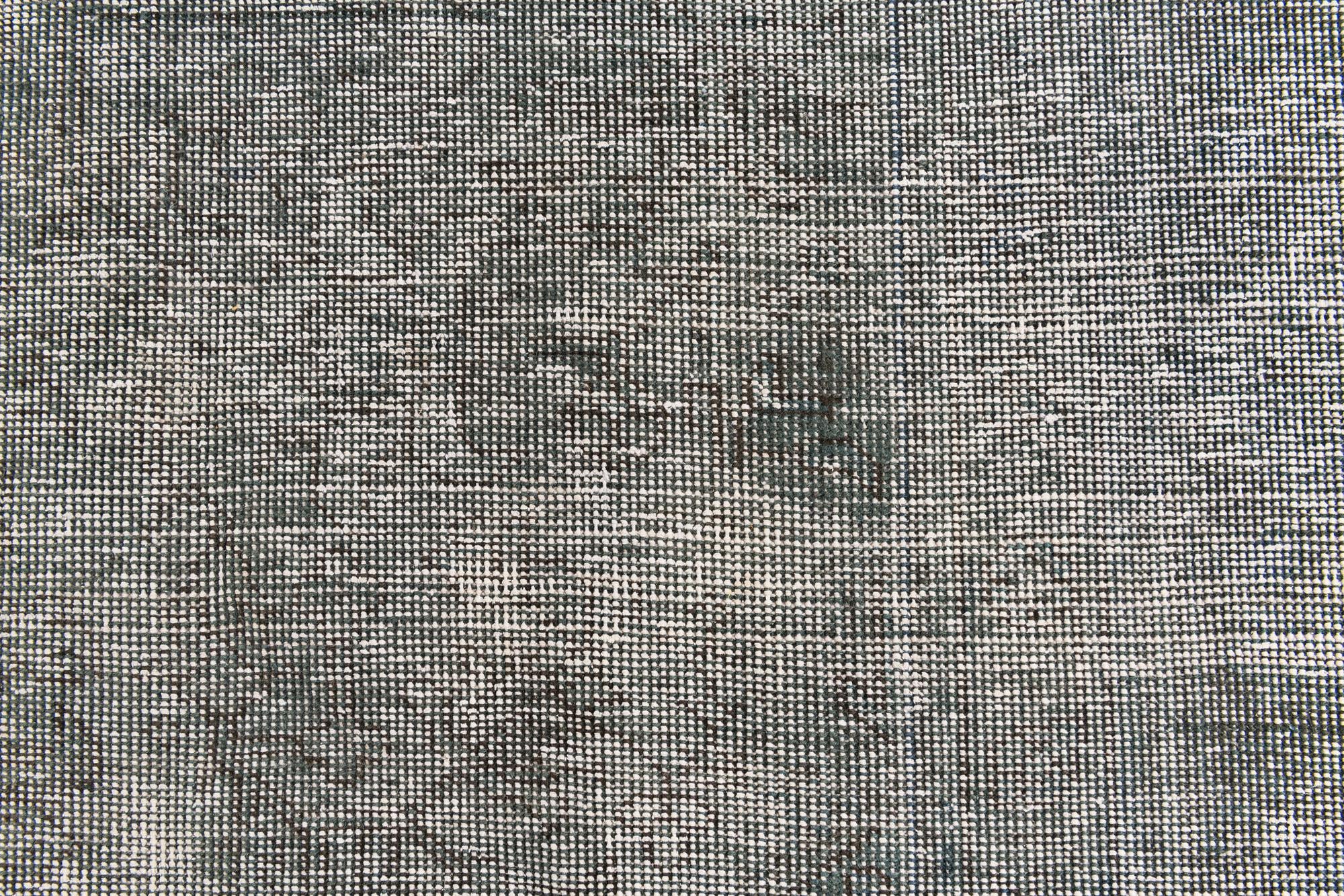 9' 5 x 12' 6 Hand Knotted Ultra Vintage Persian Wool Rug