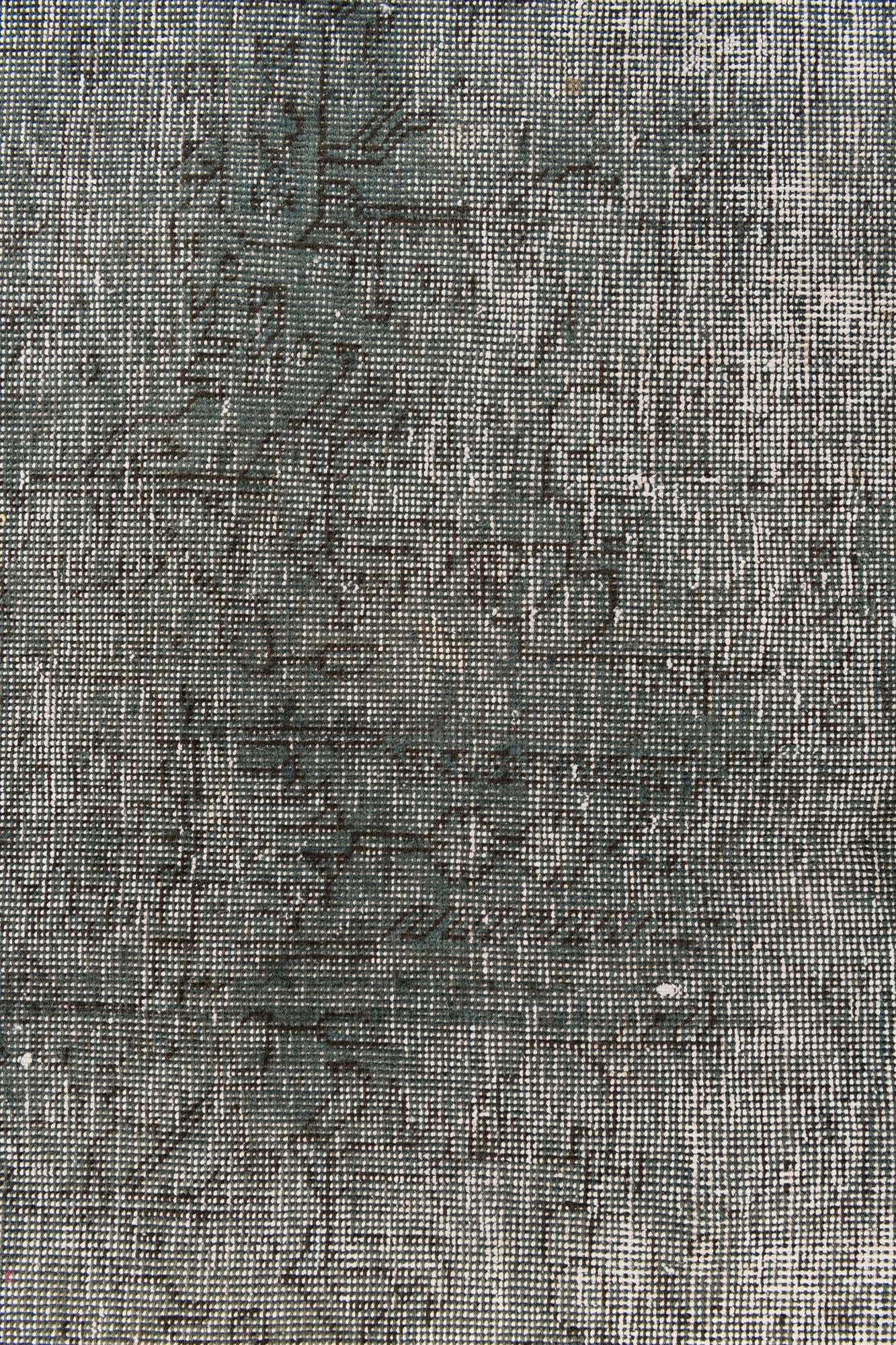 9' 5 x 12' 6 Hand Knotted Ultra Vintage Persian Wool Rug