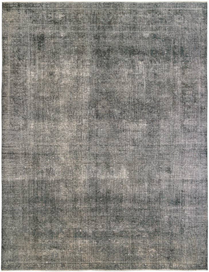 Detail image of 9' 5 x 12' 6 Hand Knotted Ultra Vintage Persian Wool Rug