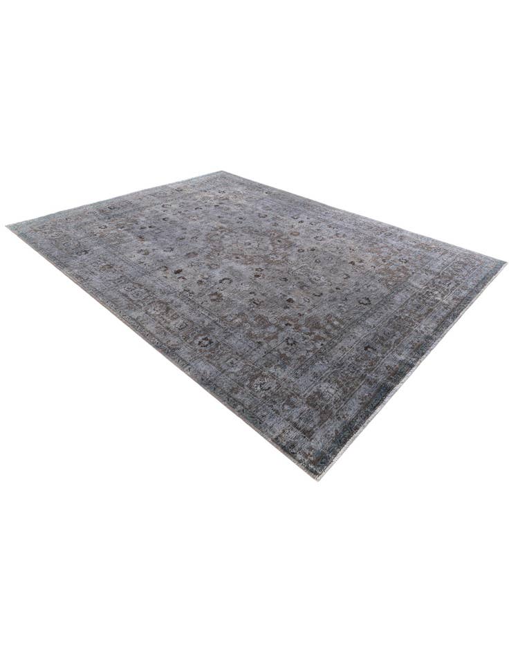 Detail image of 8' 2 x 11' Hand Knotted Ultra Vintage Persian Wool Rug