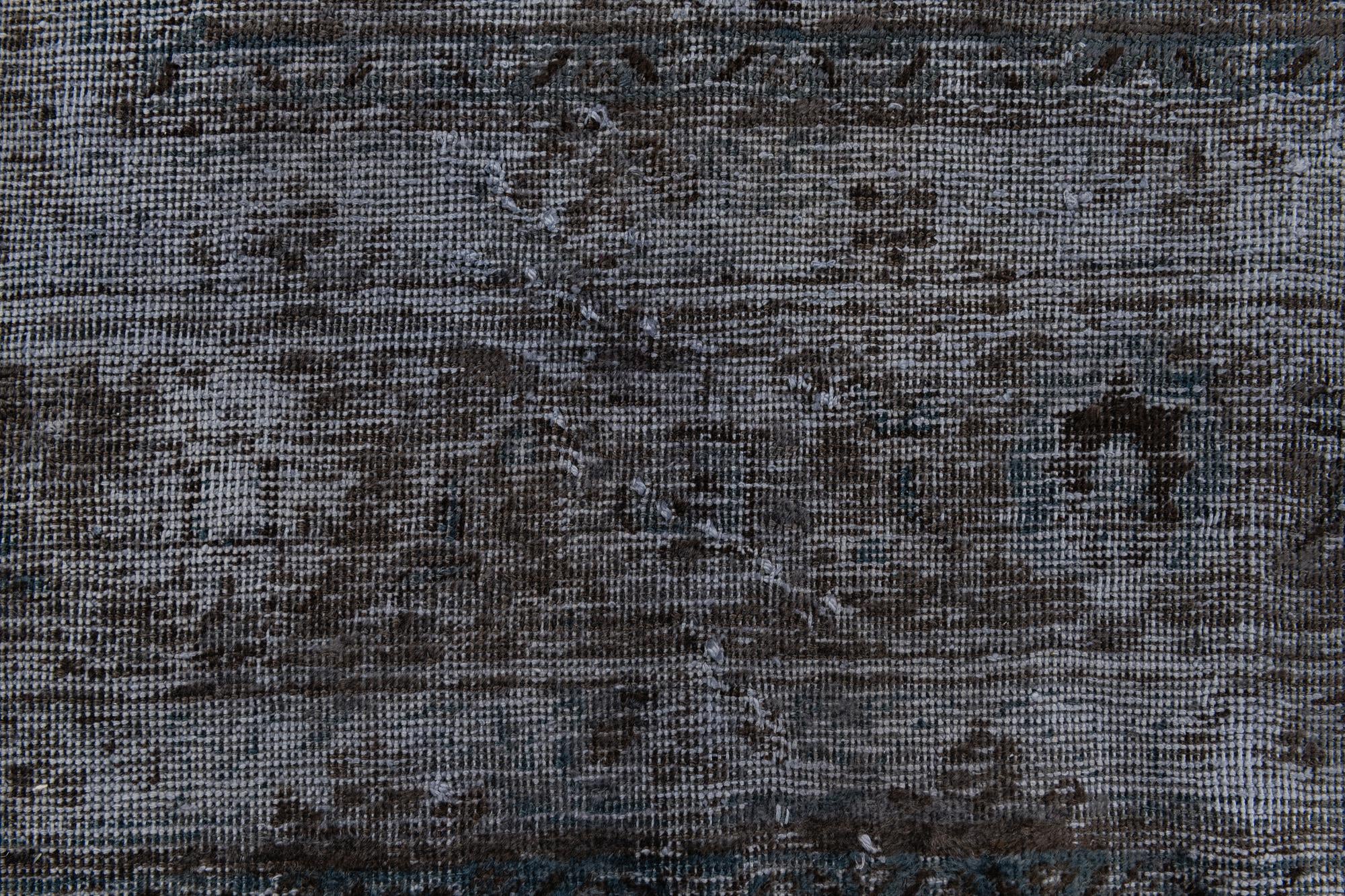 8' 2 x 11' Hand Knotted Ultra Vintage Persian Wool Rug