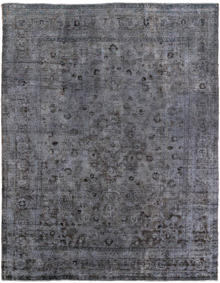 Detail image of 8' 2 x 11' Hand Knotted Ultra Vintage Persian Wool Rug