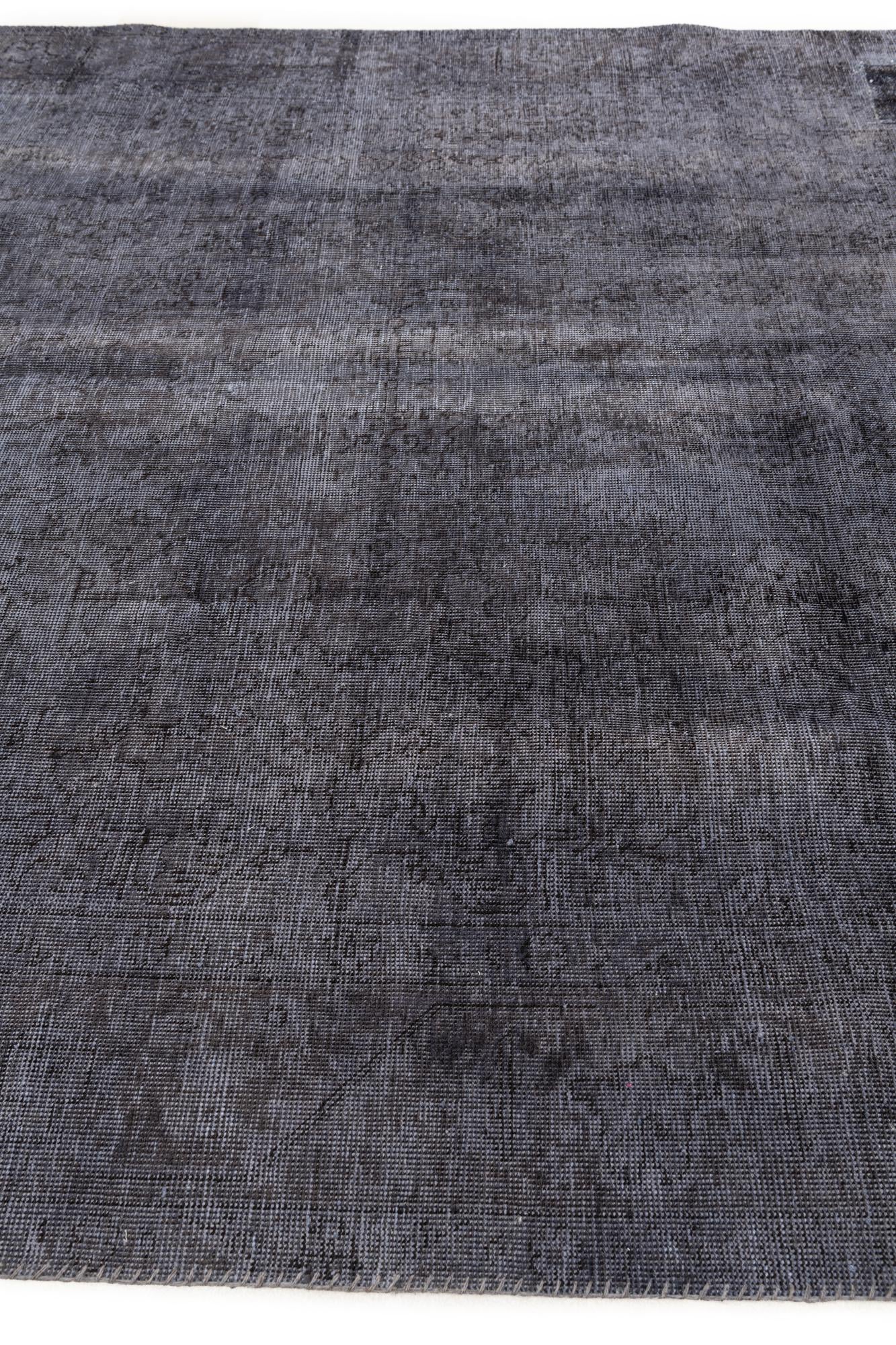 8' x 11' Hand Knotted Ultra Vintage Persian Wool Rug
