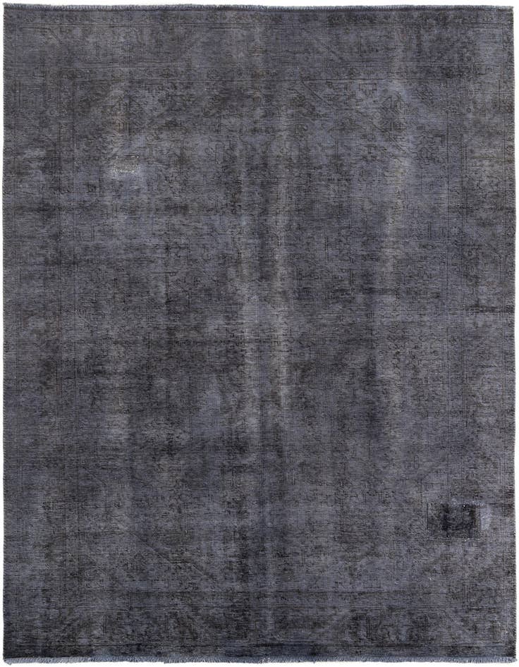 Detail image of 8' x 11' Hand Knotted Ultra Vintage Persian Wool Rug