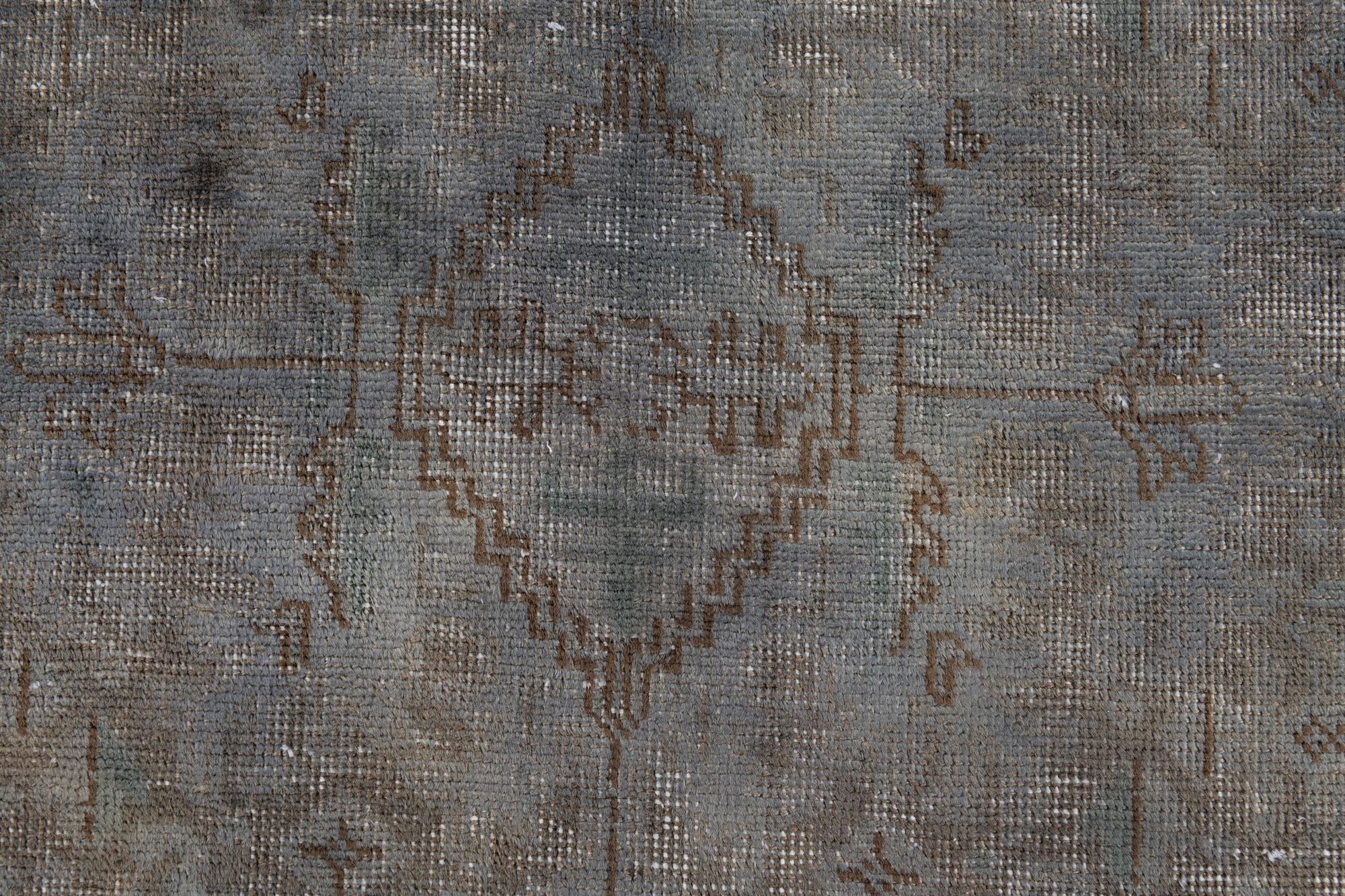 8' 1 x 11' 3 Hand Knotted Ultra Vintage Persian Wool Rug