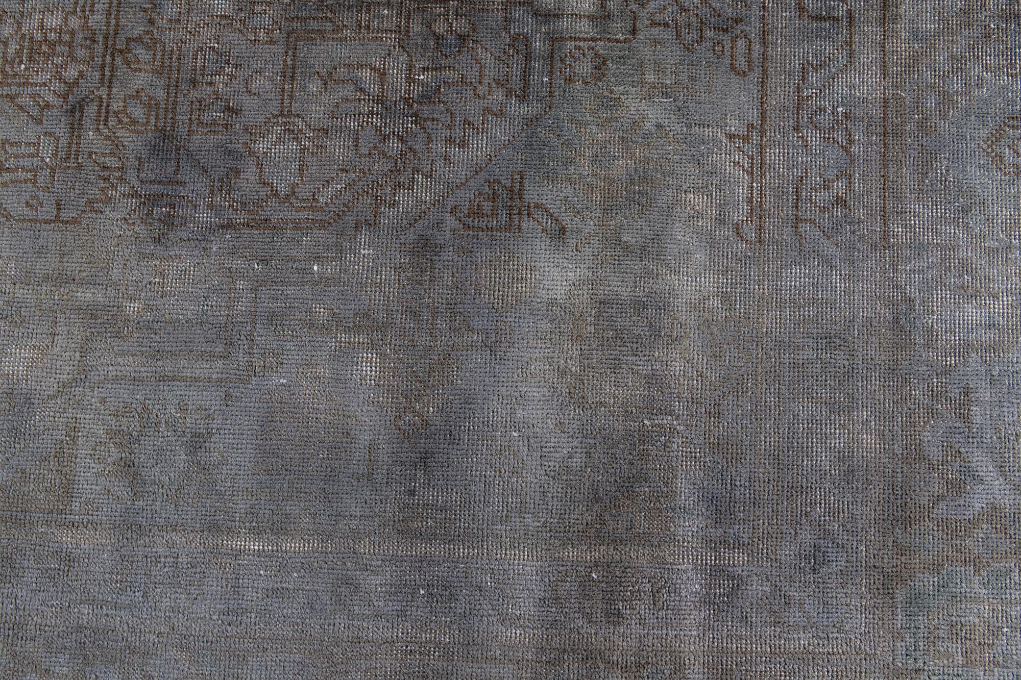 8' 1 x 11' 3 Hand Knotted Ultra Vintage Persian Wool Rug