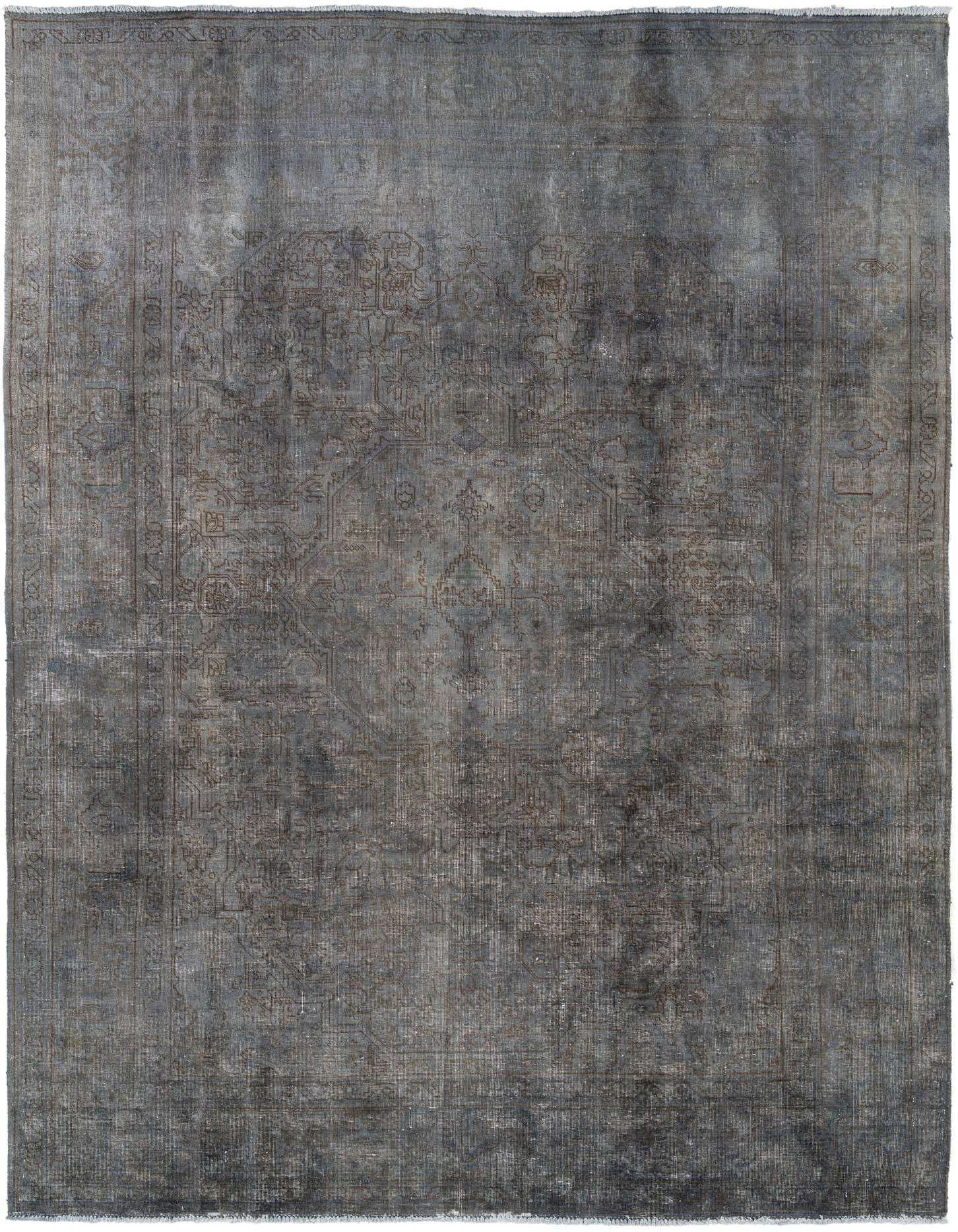 Primary image 8' 1 x 11' 3  Hand Knotted Ultra Vintage Persian Wool Rug