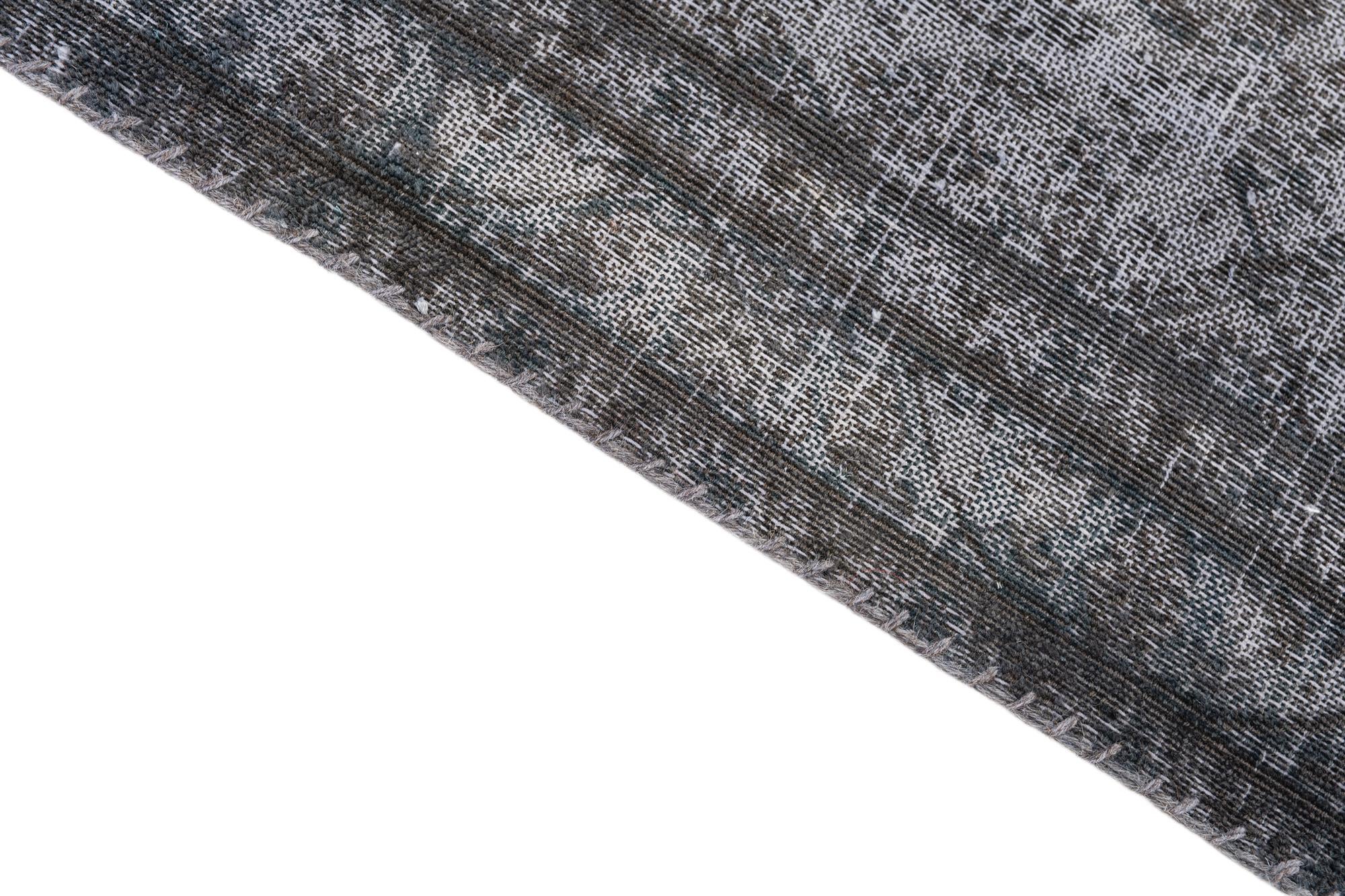 7' x 10' 4 Hand Knotted Ultra Vintage Persian Wool Rug