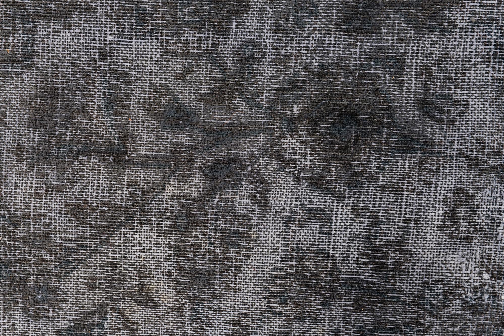 7' x 10' 4 Hand Knotted Ultra Vintage Persian Wool Rug