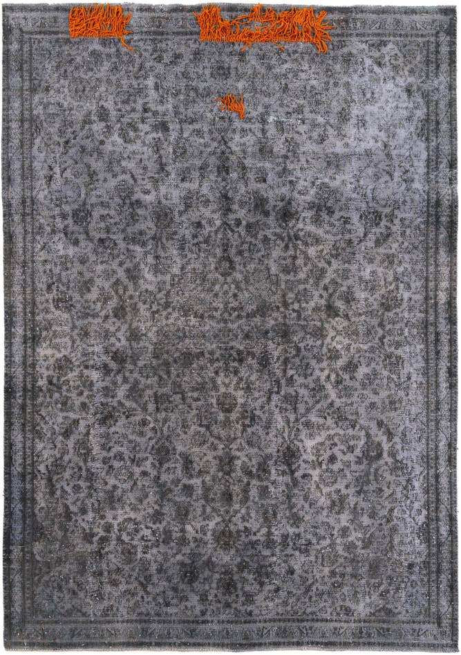 Detail image of 7' x 10' 4 Hand Knotted Ultra Vintage Persian Wool Rug