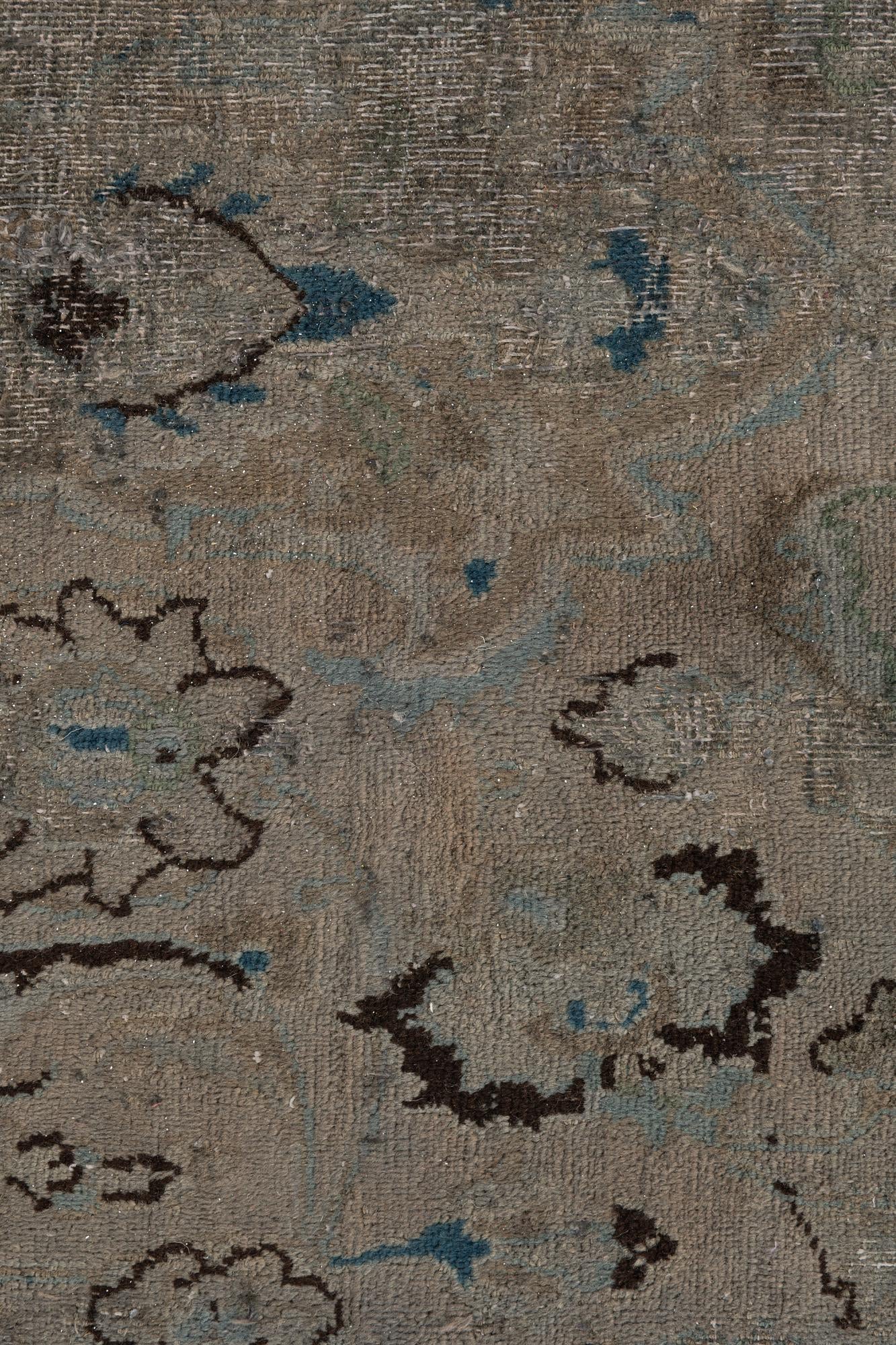 8' 5 x 13' Hand Knotted Ultra Vintage Persian Wool Rug