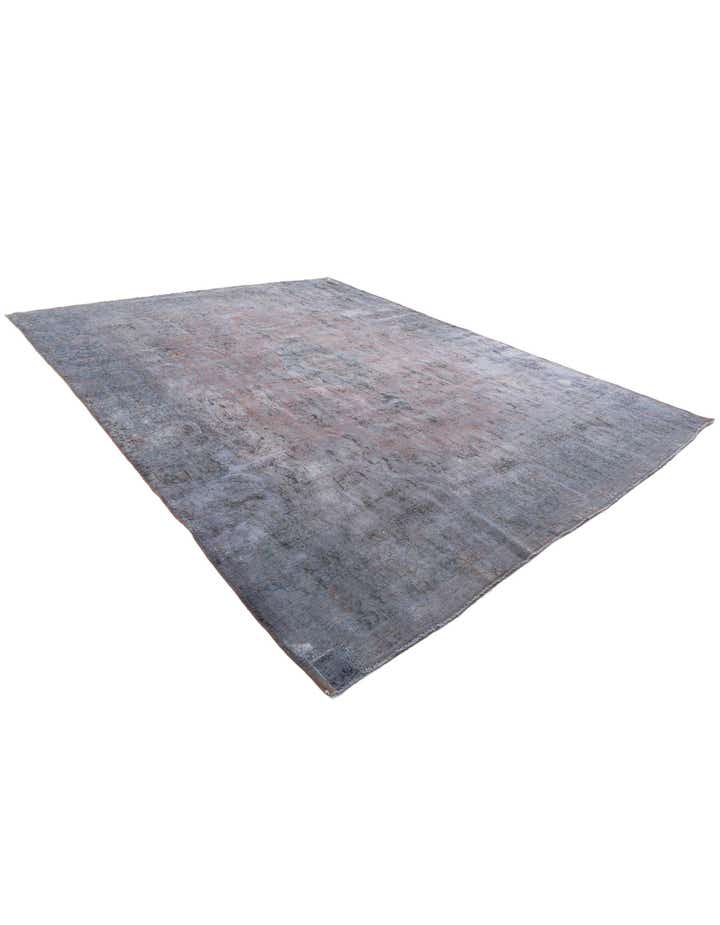 10' x 13' 5 Hand Knotted Ultra Vintage Persian Wool Rug