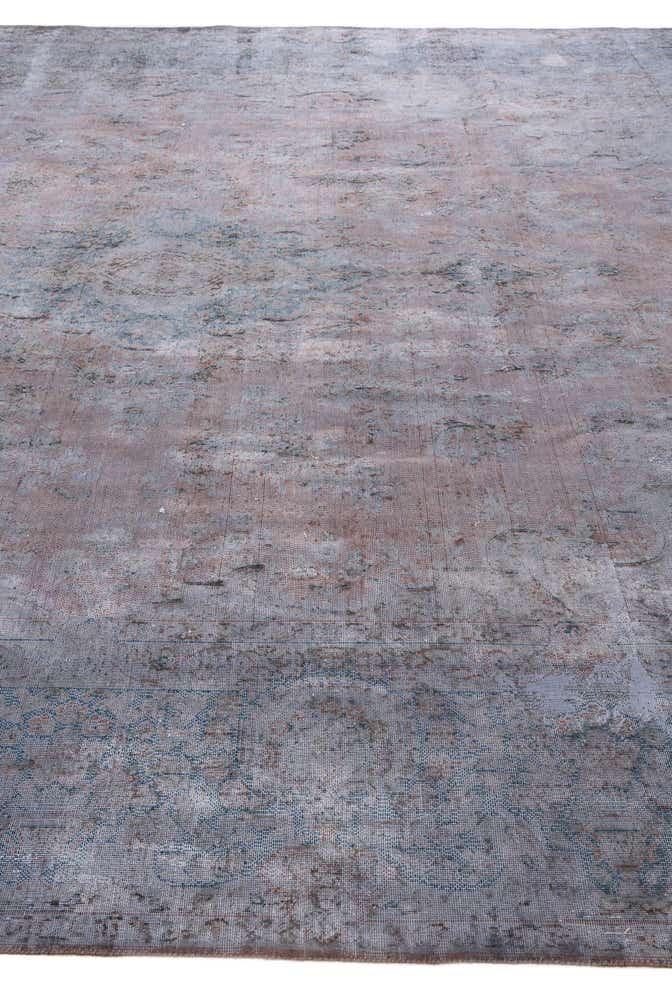10' x 13' 5 Hand Knotted Ultra Vintage Persian Wool Rug